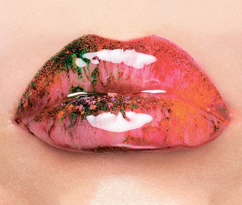 Необычный макияж губ: идеи из инстаграма