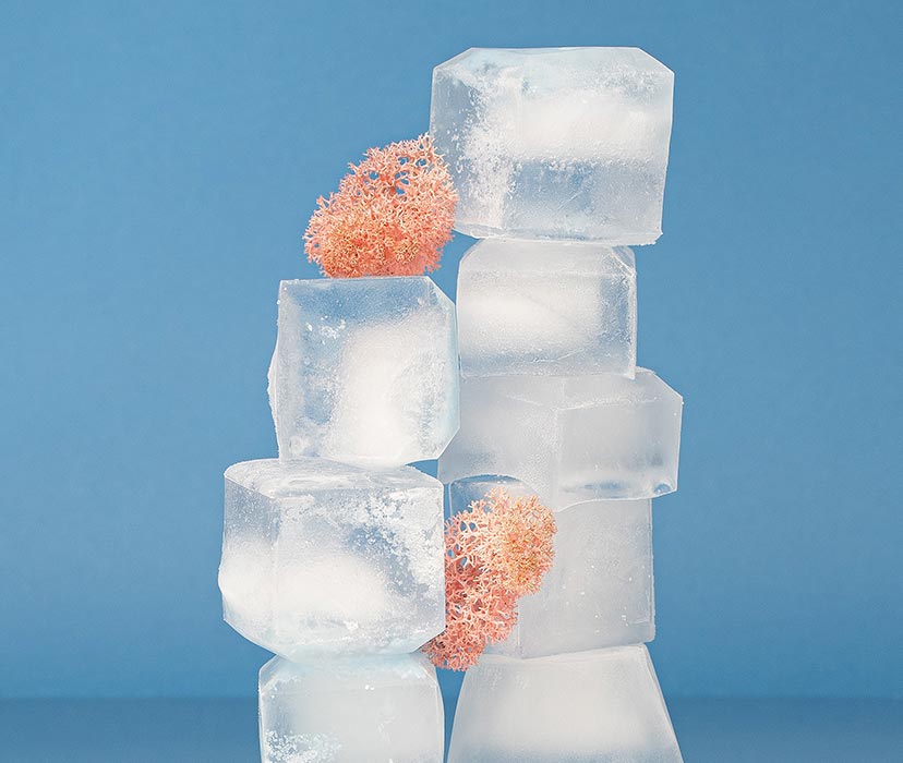 с чем можно сделать кубики льда для протирания лица